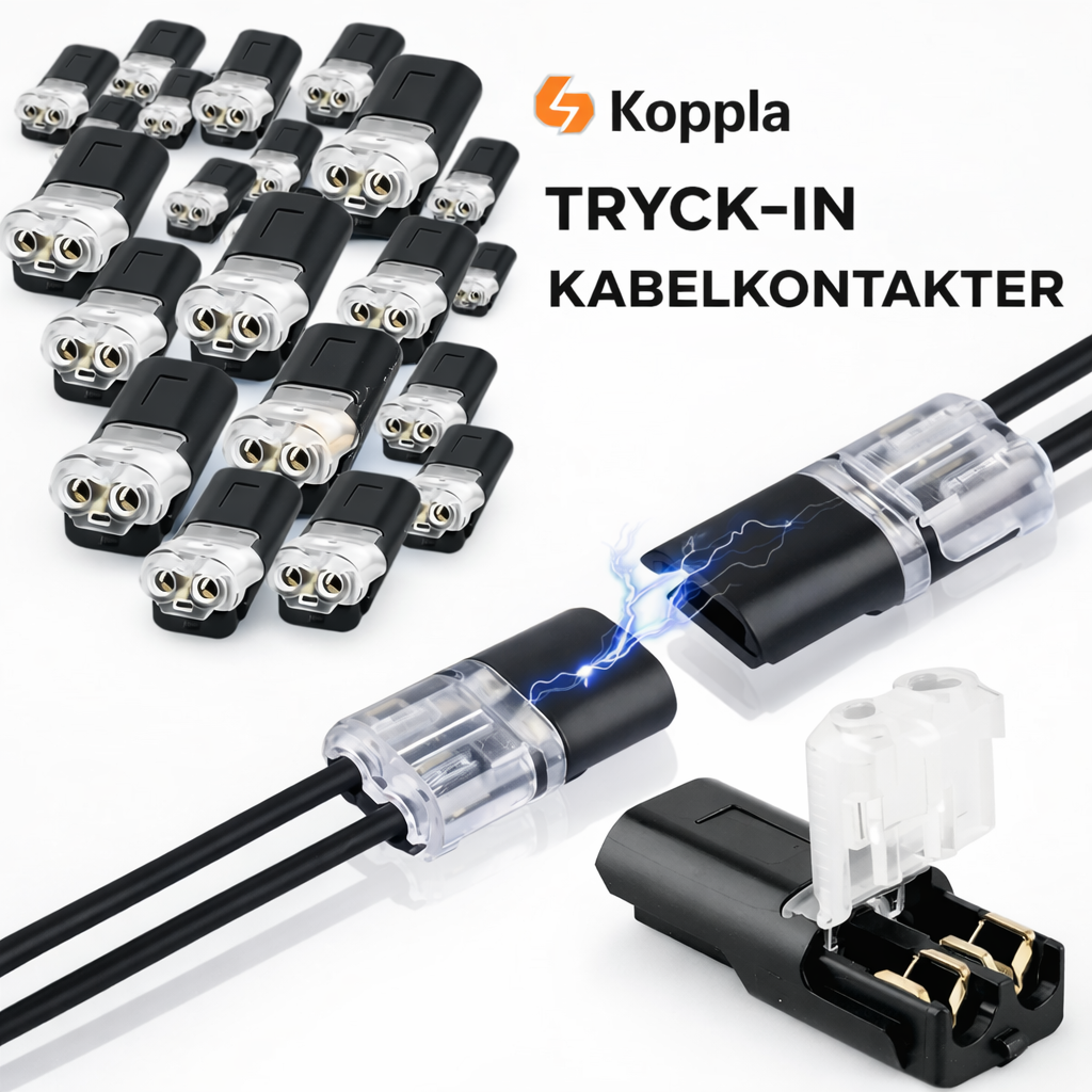 SmartPlug - Koppla kablar på 5 sekunder